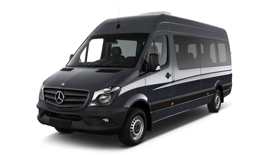 Mercedes Sprinter - Spacious minibus for 1-13 passengers